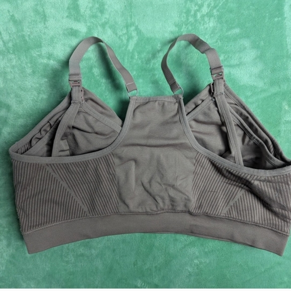 Sublime Racerback Hands-Free Pumping & Nursing Sports Bra XL- Regular - Picture 3 of 5